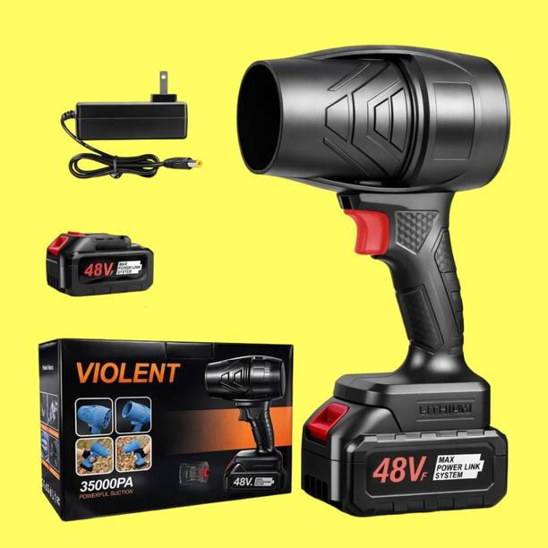 ATOMWISE 48V Turbo Air Blower Rechargeable Air Duster for Car & Home Cleaning Radial Air Blower