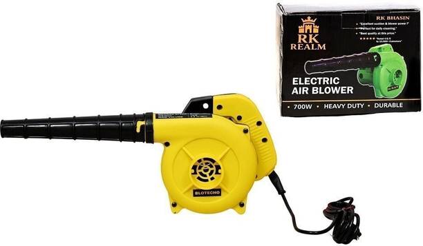 RK REALM Air Blower Machine 15000 RPM Electric/High Speed Dust Cleaner 900W (Yellow) Air Blower