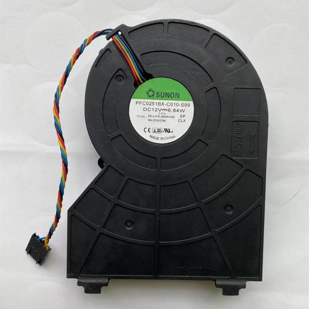 Electronic Spices Sunon PFC0251BX-C010-S99 12V 6.84W 4Wire Cooling Fan Forward Curved Air Blower
