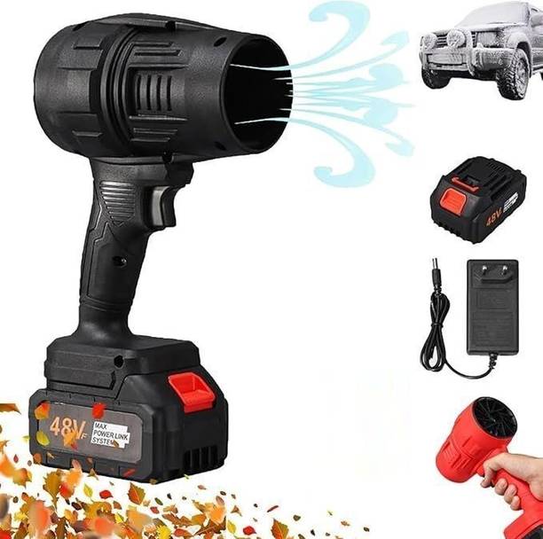 Bonsly Cordless Leaf Blower Portable Dust Cleaner Handheld Jet Blower Backward Curved Air Blower