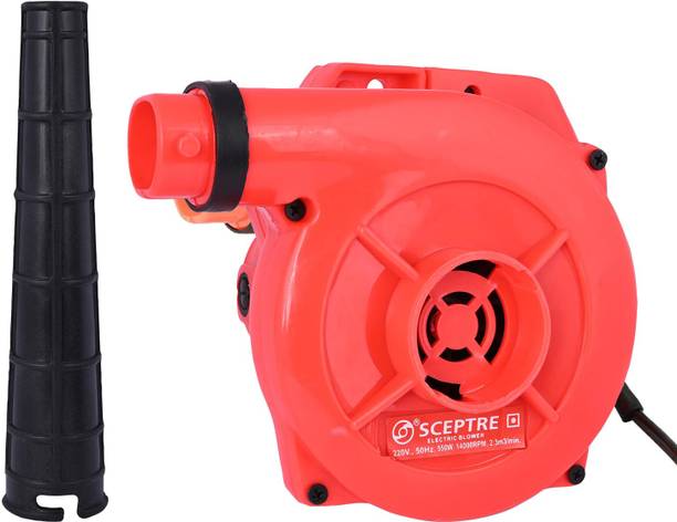 Sceptre 650W Electric Air Blower 15500 RPM with Glossy Coating for Deep Dust Cleaner Red Airfoil Dust Extraction Blower