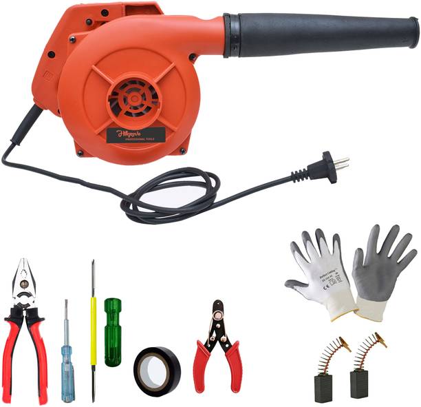 Hillgrove HGM1260M3 800W-18000RPM Electric Air Blower Dust Cleaner with 5Pcs Hand Tool Kit Forward Curved Air Blower