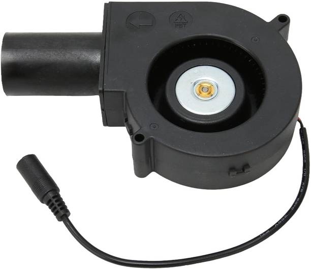Electronic Spices 97x33 DC Blower Fan,12V with Nozzle Centrifugal,for Outdoor Barbecues,Wood Stove Forward Curved Air Blower