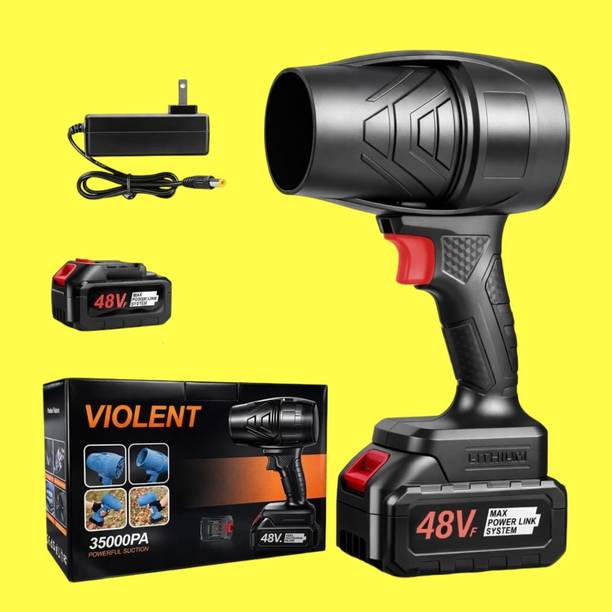 ATOMWISE 48V Turbo Air Blower Rechargeable Air Duster for Car & Home Cleaning Radial Air Blower