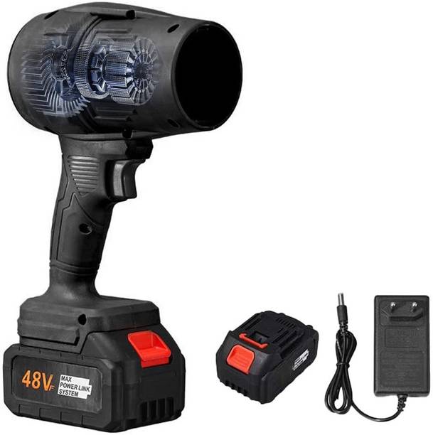 Xydrozen Turbo Jet Blower, Cord-Less Turbo Super Power Air Duster Forward Curved Hi-Powered Blower