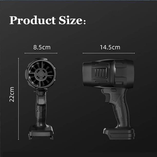 Shine Tex New Turbo Jet Motor with Brushless Design for Extra Runtime, Perfect for Corners Forward Curved Hi-Powered Blower