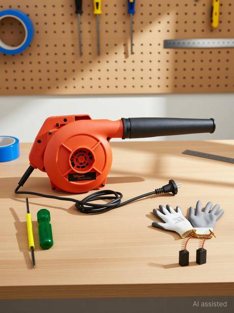 Hillgrove HGCM1262M1 800W-18000RPM Electric Air Blower Dust Cleaner with 2in1 Screwdriver Forward Curved Air Blower