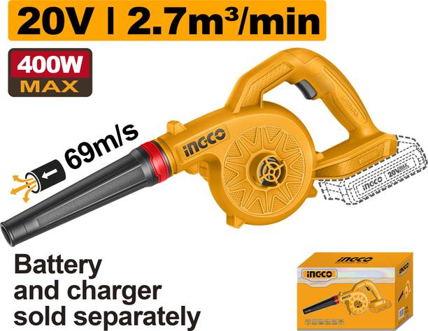 INGCO 400W 20V Cordless Blower without battery and charger, CABLI2078 Air Blower
