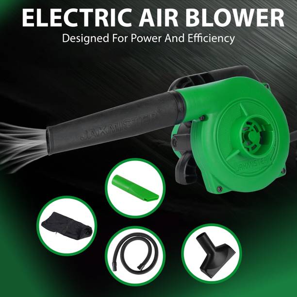 Jakmister Vacuum Suction Pipe Variable [+ - ] Speed 800 Watts Unbreakable Heavy Duty Forward Curved Air Blower