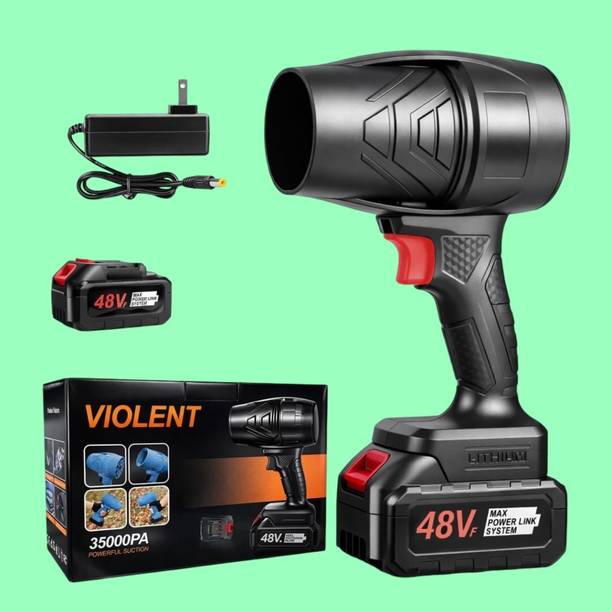 ATOMWISE 48V Turbo Air Blower Rechargeable Air Duster for Car & Home Cleaning Radial Air Blower