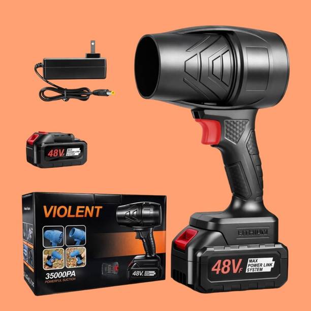 ATOMWISE 48V Turbo Air Blower Rechargeable Air Duster for Car & Home Cleaning Radial Air Blower