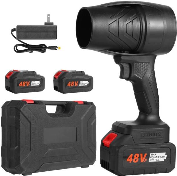 NELVINEXPORTS Air Blower With Rechargeable Double Battery Handheld Blower for Home & Outdoor Air Blower