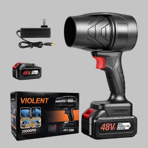 ATOMWISE 48V Turbo Air Blower Rechargeable Air Duster for Car & Home Cleaning Radial Air Blower