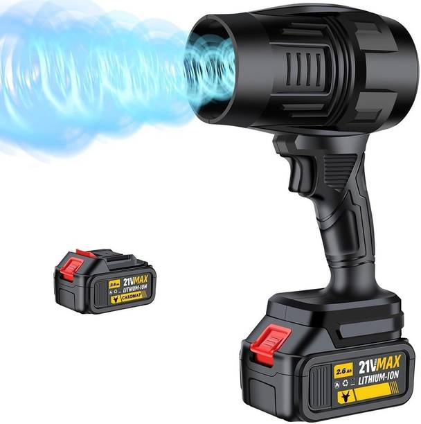 RUAAN 21V MAX Cordless Air Blower, High-Speed Jet Blower for Leaf, Dust & Car Dryer Air Blower
