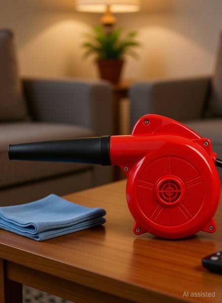 Jaakmister Air Blower Machine Heavy duty 100% copper /PC Cleaner/ Dust Cleaner/ AC cleaner Air Blower Machine for Home/office Forward Curved Air Blower (Corded Vacuum) Forward Curved Air Blower