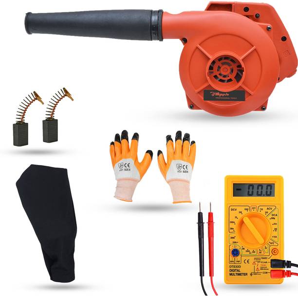 Hillgrove HGCM695M1 Air Blower Gun Machine and Suction Dust Cleaner for AC/Computer/Home Forward Curved Air Blower