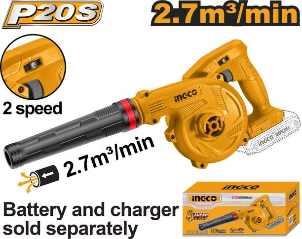 INGCO CABLI20028 Cordless blower Without Battery and Charger Forward Curved Air Blower