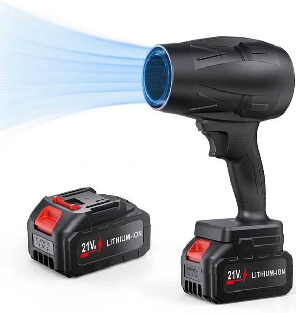 GOGEGOEV Cordless Electric Air Blower Gun Backward Curved Air Blower