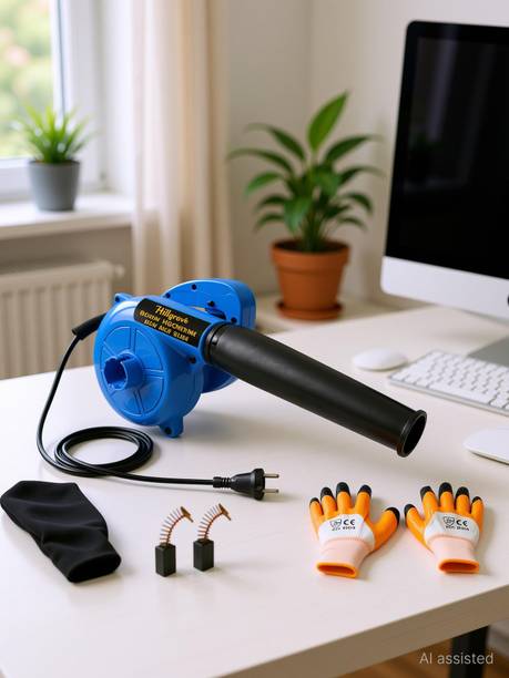 Hillgrove HGCM21M2 800W Air Blower Machine and Suction Dust Cleaner for AC/Computer/Home Forward Curved Air Blower