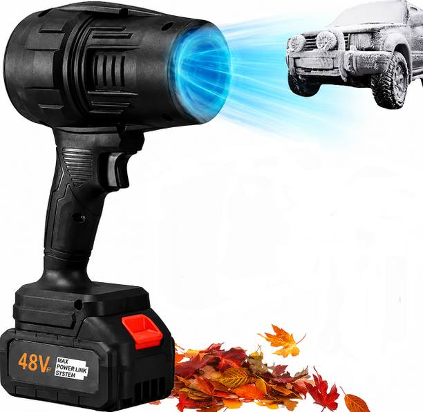 Jaaro Rechargeable 48V Portable Air Blower for Dust Removal Home Office and Vehicle Radial Air Blower