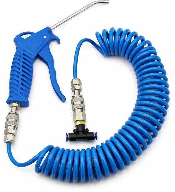 ADAWAT Air Blow Gun with 5 Metre Recoil Hose,360 Degree Rotation | Dust Extraction Blower