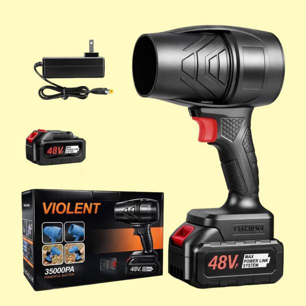 ATOMWISE 48V Turbo Air Blower Rechargeable Air Duster for Car & Home Cleaning Radial Air Blower
