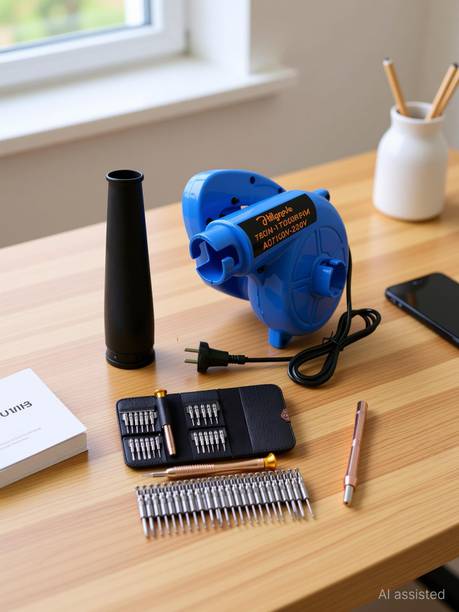 Hillgrove HGCM2M2 Air Blower with Scredriver Set Multi-Function Blower Machine Dust Clean Forward Curved Air Blower