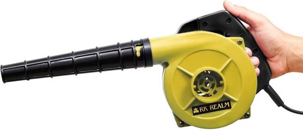 RK REALM 15000 RPM Electric Air Blower Machine | High Speed Dust Cleaner 900W (Yellow) Air Blower