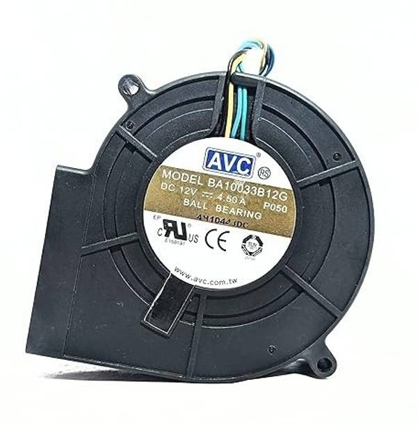 Electronic Spices AVC BA10033B12G DC Blower 12V-4.50A DC Brushless Air Cooling Blower 97*33 3wire Forward Curved Air Blower