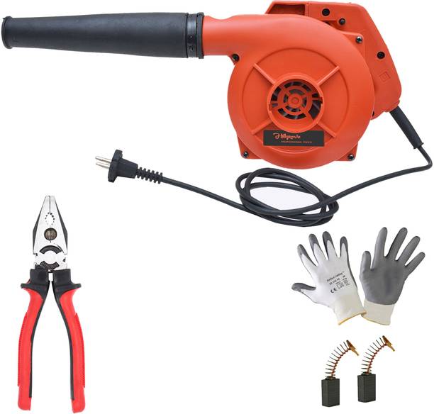 Hillgrove HGCM1261M2 800W-18000RPM Air Blower and Suction Dust Cleaner with 8"inch Plier Forward Curved Air Blower