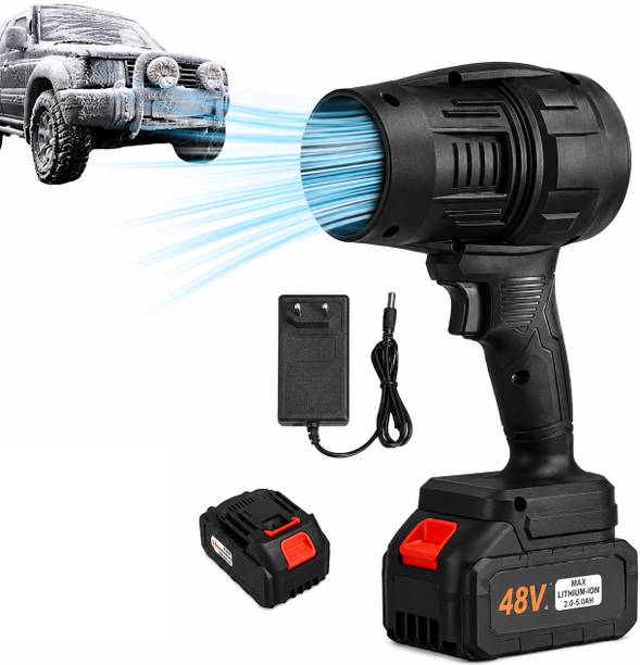 Jaaro 48V Electric Air Duster with Strong Airflow for Car Computer and Home Cleaning Radial Air Blower