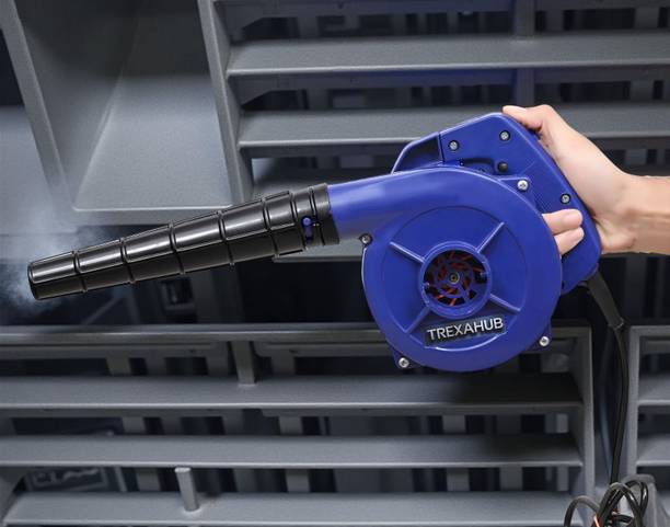 TREXAHUB Air Blower Machine 12000 RPM Electric | High Speed Dust Cleaner 750W (Blue) Airfoil Air Blower