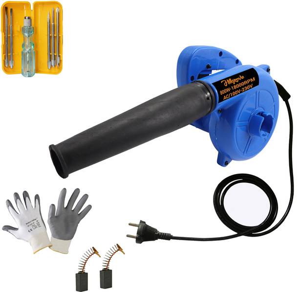 Hillgrove HGCM1247M3 800W-18000RPM Air Blower Dust Cleaner with 5in1 Screwdriver Kit Forward Curved Air Blower