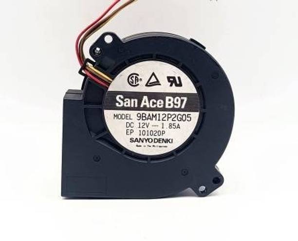 Electronic Spices SanAce 9BAM12P2G05 DC Blower 12V-1.85A DC Air Cooling Blower 9733mm 4Wire Forward Curved Air Blower