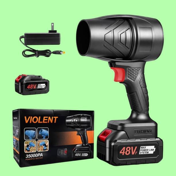 ATOMWISE 48V Turbo Air Blower Rechargeable Air Duster for Car & Home Cleaning Radial Air Blower