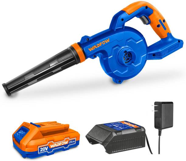 Wadfow 20V Cordless Blower with 1.5Ah Lithium-ion Battery and Charger, Air Blower