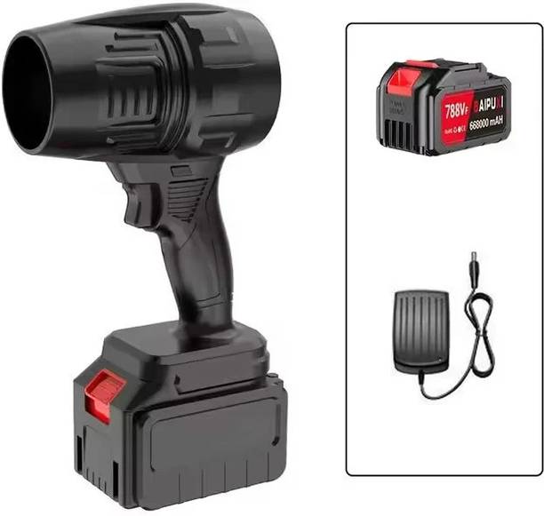 WENGONVILA Cordless Air Blower with Ergonomic Handle for Car,home &Laptop,Fans Radial Air Blower