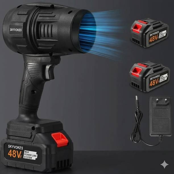 STARVOKES High-Speed Cordless Jet Air Blower (180000 RPM) with Rechargeable Batteries Forward Curved Air Blower