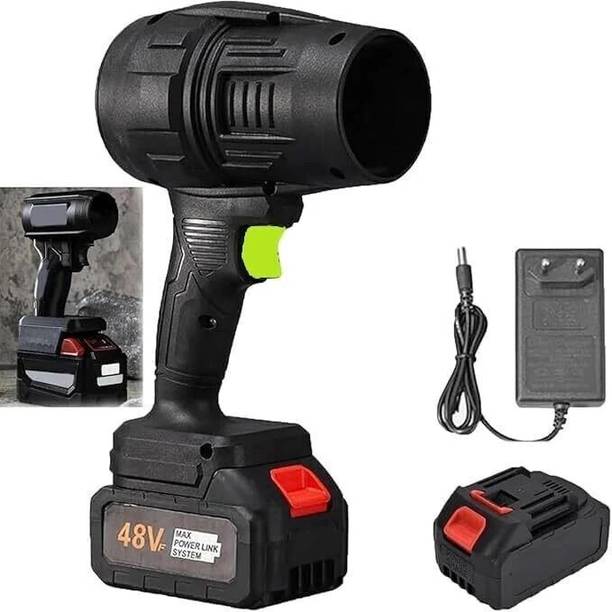 SHOPOGENIX 48V Cordless Rechargeable Air Blower for Car and Electronic Dust Cleaning Radial Air Blower
