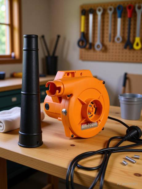 adnpower Orange800watts/18000RPM Electric Dust Cleaner for AC/Computer/Home Forward Curved Air Blower