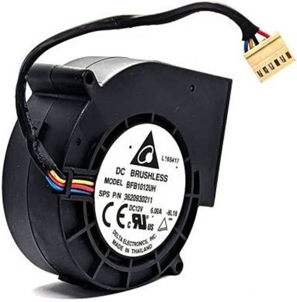 Electronic Spices Delta BFB1012HU DC Blower 12V-6.00A DC Brushless Air Cooling Fan 97*33mm 4-wire Forward Curved Air Blower