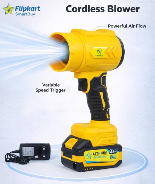 Flipkart SmartBuy 130000 RPM Cordless Jet Air Blower, Jet High Speed Dust Cleaner Backward Curved Air Blower