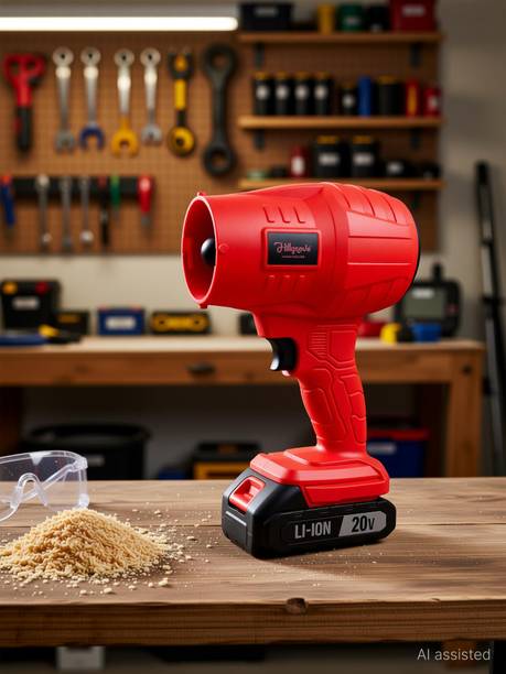 Hillgrove HGCM1388M1 20V Cordless Electric Air Blower Air Hawa Machine Motor Dust Cleaner Radial Air Blower