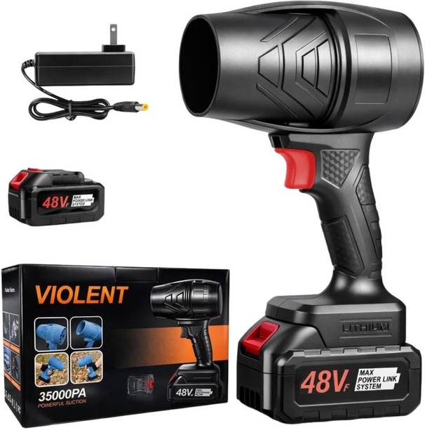 ATOMWISE 48V Turbo Air Blower Rechargeable Air Duster for Car & Home Cleaning Radial Air Blower