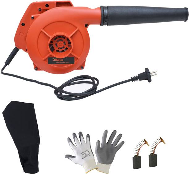Hillgrove HGCM1259M3 800W-18000RPM Electric Air Blower and Dust Cleaner with Safety Gloves Forward Curved Air Blower