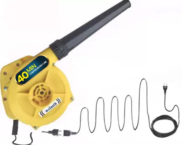 Elmico Electric air machine With EXTRA PREMIUM 15-FEET WIRE Heavy Duty guaranteed motor blower (Made in India) / 100% copper armature/Blowers For Cleaning Dust/Dust Collector/Pc Cleaner/Electric Air Blower/Ac Cleaner Air Blower