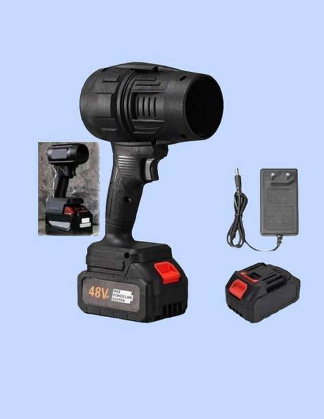 Heloblower Turbo Jet Blower Cordless 48V Battery ,Handheld High Power Blower Forward Curved Air Blower