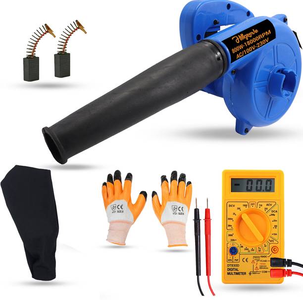 Hillgrove HGCM657M1 Electric Air Blower and Suction Dust with Carbon Brushes Forward Curved Air Blower