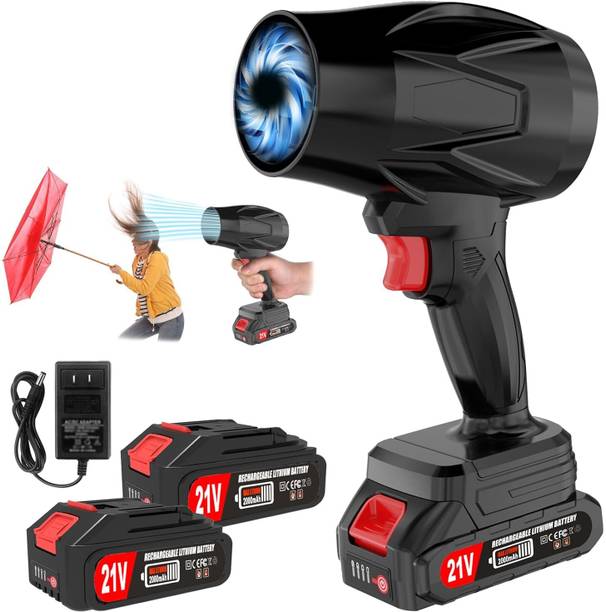 Shine Tex Turbo Jet Blower Cordless 48V,Handheld High Powerful Blow Brushless Motor Extra Forward Curved Hi-Powered Blower