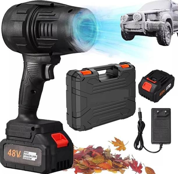 lotttusw Jet Blower Cordless 48Vx1 Batteries,High Power Motor Forward Curved Air Blower Forward Curved Air Blower